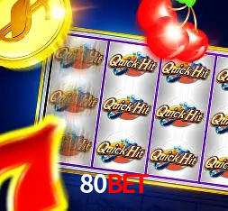 A Popularidade dos Caça-Níqueis no 80Bet